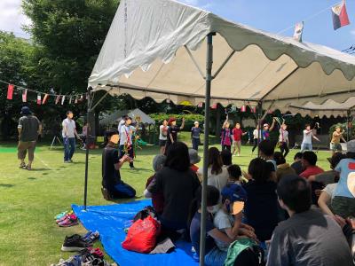 親子で遊ぼう集会の様子