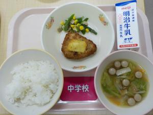 4月15日給食の写真