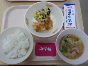 4月24日給食の写真