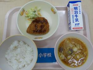 10月4日給食の写真