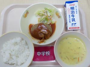 10月4日給食の写真