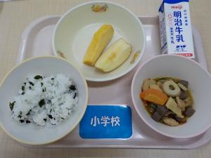 10月18日給食の写真