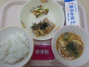 12月10日給食の写真