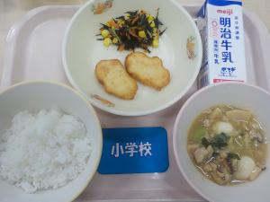 1月28日給食の写真