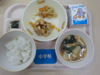 １０月２９日給食の写真