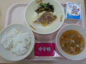 3月16日給食の写真