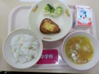 4月16日給食の写真