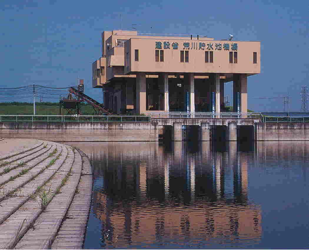 貯水池機場の写真