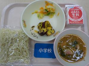 10月27日給食の写真