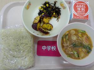 10月28日給食の写真