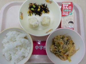 4月25日給食の写真