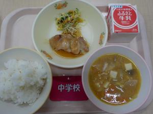 4月26日給食の写真