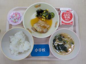 4月27日給食の写真