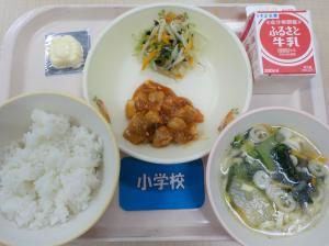 7月6日給食の写真