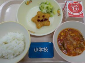 7月8日給食の写真