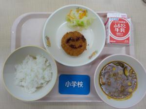 8月29日給食の写真