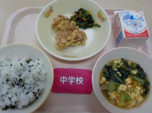 9月1日給食の写真