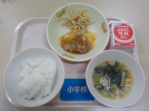 9月2日給食の写真