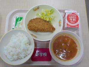 10月3日給食の写真