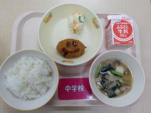 10月6日給食の写真