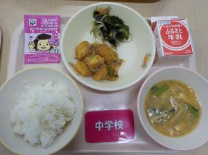 12月7日給食の写真