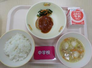 3月1日給食の写真