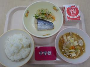 3月6日給食の写真