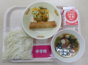 5月18日給食の写真