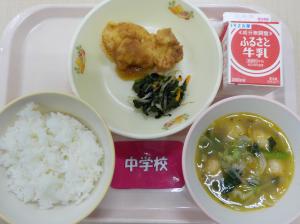 9月19日給食の写真