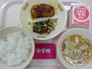 3月11日給食の写真