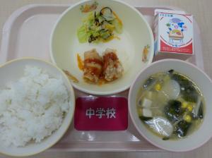 5月15日今日の給食