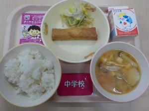 6月3日給食の写真