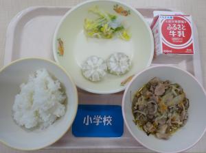 6月3日給食の写真