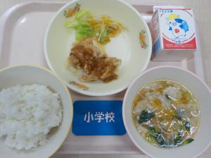 6月24日給食の写真