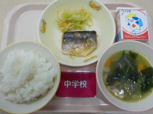 6月24日給食の写真