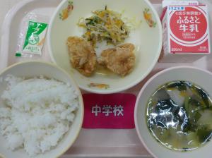 6月9日給食の写真