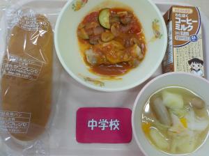 7月17日給食の写真