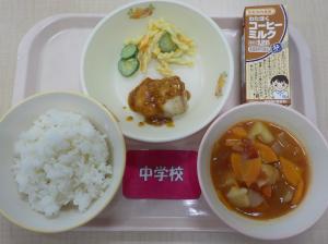 8月27日給食の写真