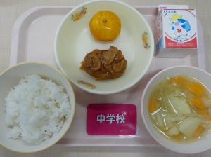 9月3日給食の写真