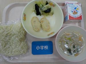 9月10日給食の写真