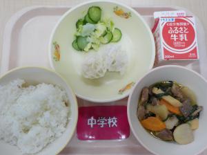 10月8日給食の写真