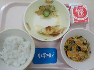 10月10日給食の写真