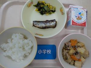 10月15日給食の写真