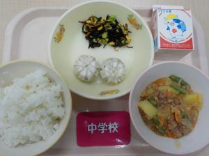 10月16日給食の写真