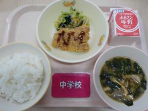 11月26日給食の写真