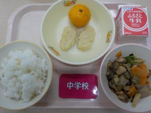 12月3日給食の写真