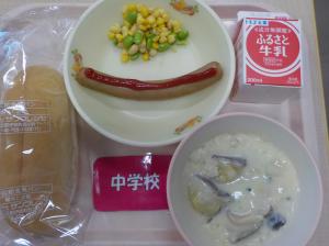 12月6日給食の写真