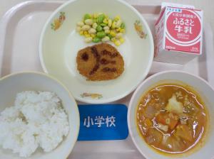 12月6日給食の写真