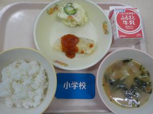 12月18日給食の写真