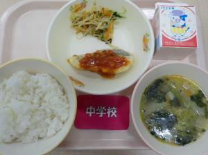 12月19日給食の写真